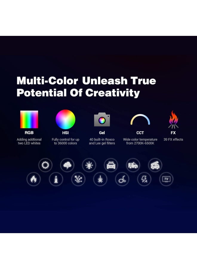 جودوكس مصباح أنبوبي LED من نوع Godox TL60 RGB - Image 3